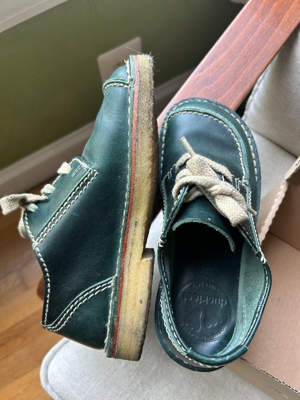 Duckfeet Fyn green 37